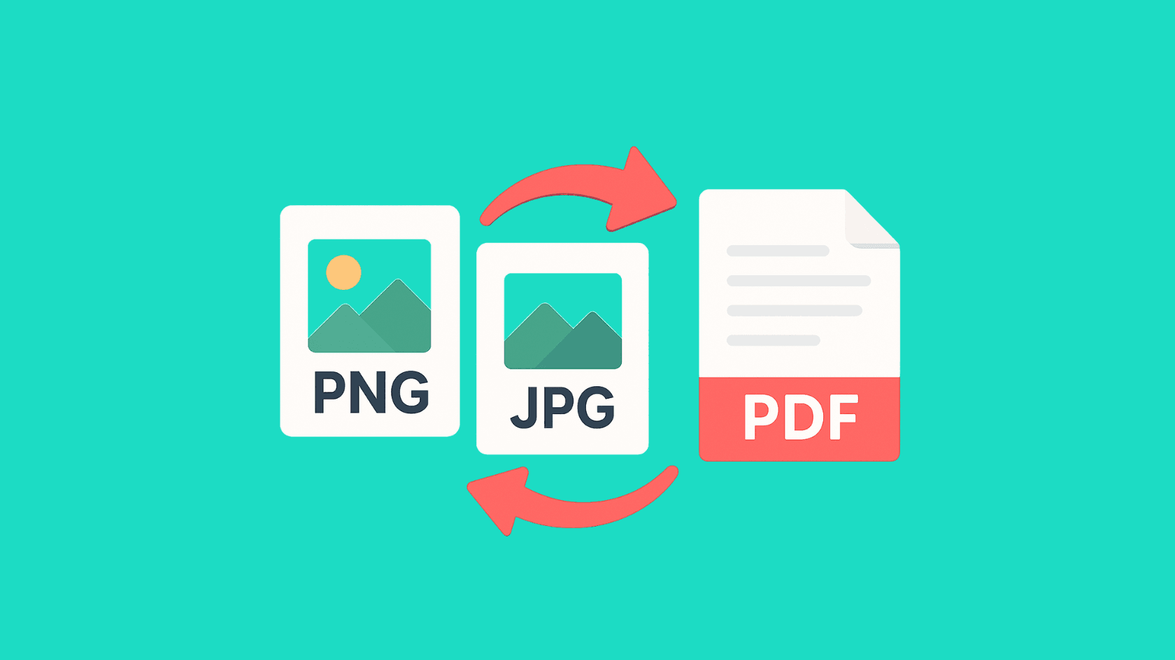 Convert PNGs, JPGs & other images to PDFs ๐