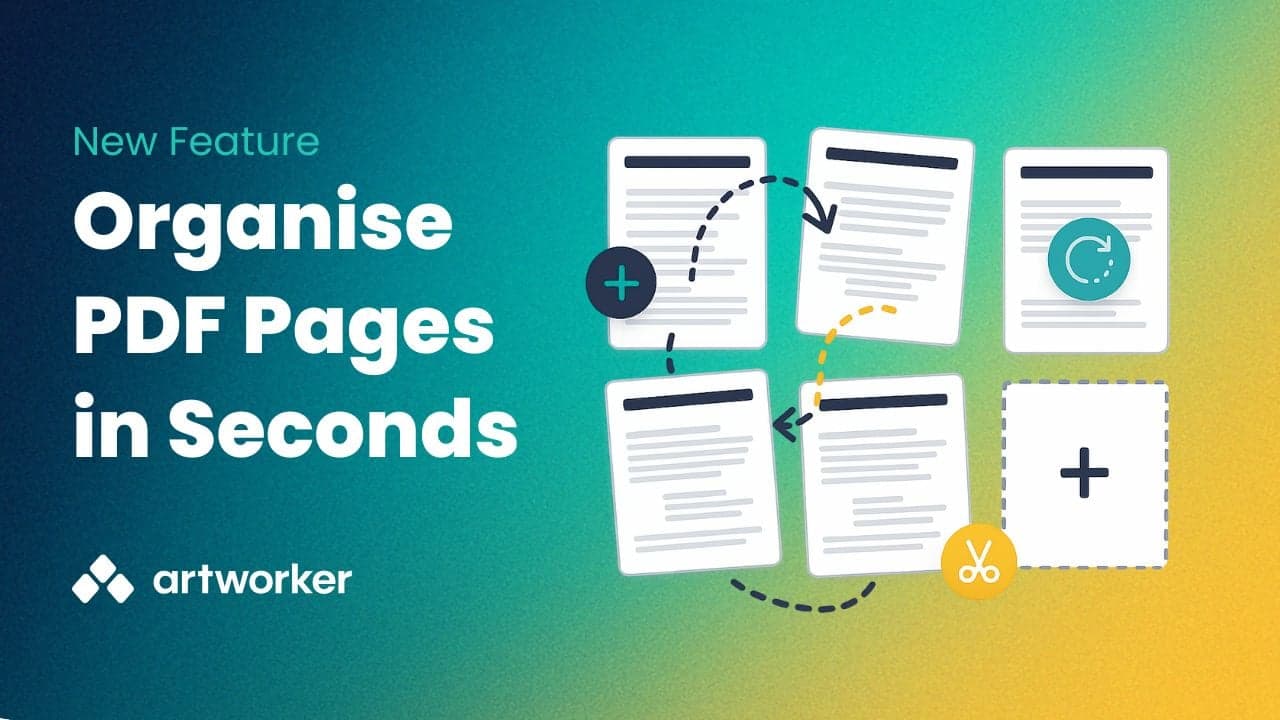 Organise PDF Pages Directly in Artworker